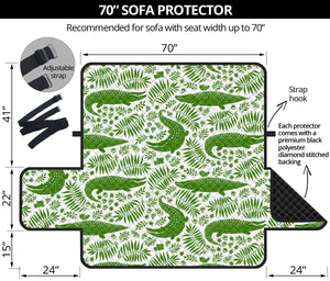 Crocodile Pattern Sofa Cover Protector