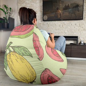 Guava Pattern Background Bean Bag Cover