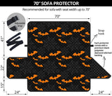 Cobweb Spider Web Bat Pattern Sofa Cover Protector