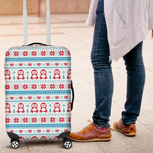 Penguin Sweater Printed Pattern Luggage Covers