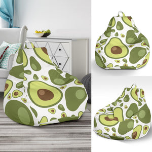 Avocado Pattern Bean Bag Cover