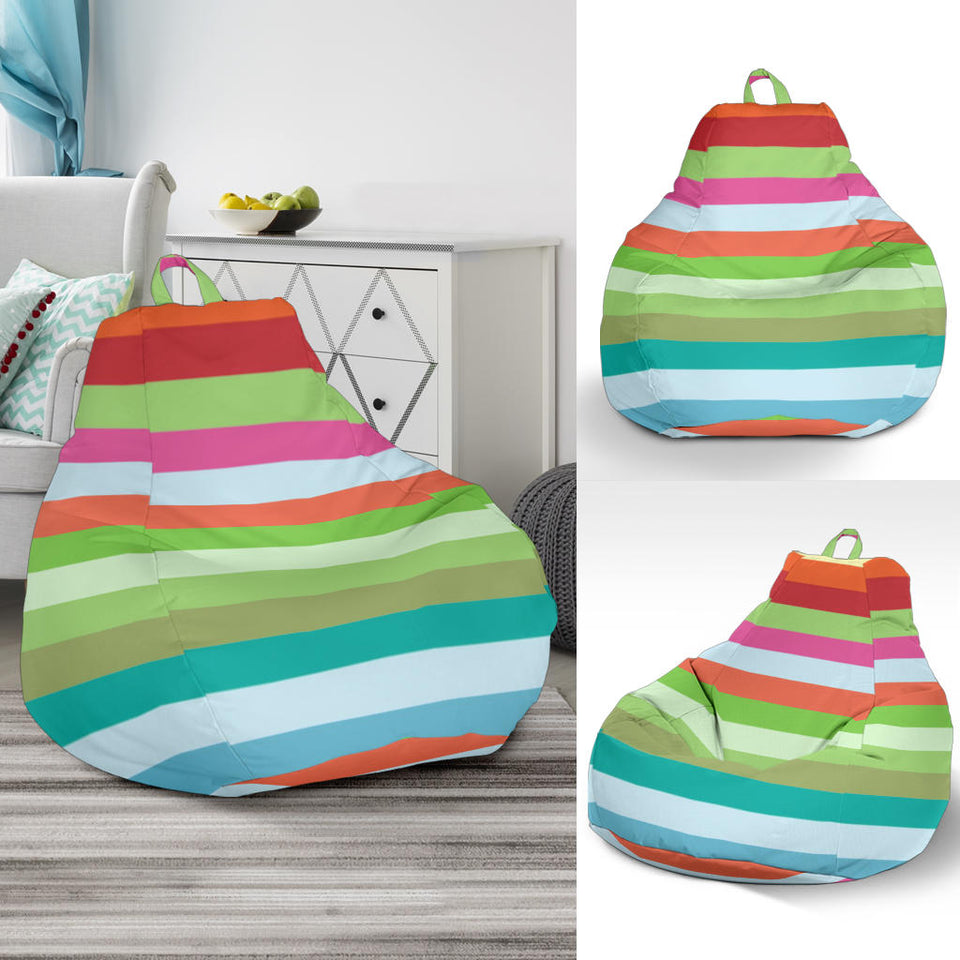 Rainbow Pattern Bean Bag Cover