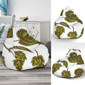 Hop Leaves Pattern Bean Bag Cover