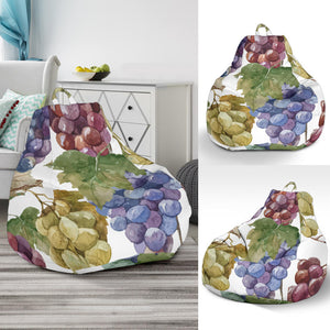 Grape Pattern Bean Bag Cover