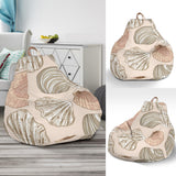 Shell Pattern Background Bean Bag Cover