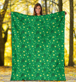 Tennis Pattern Print Design 03 Premium Blanket