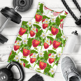 Strawberry Pattern Men Tank Top