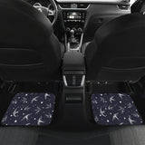 Swallow Pattern Print Design 02 Front and Back Car Mats