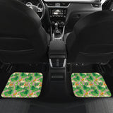 Pelican Pattern Print Design 05 Front and Back Car Mats