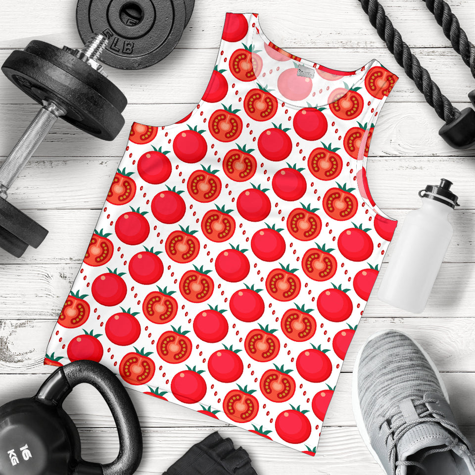 Tomato Pattern Men Tank Top