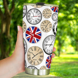 Wall Clock UK Pattern Tumbler