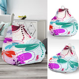 Colorful Dragonfly Pattern Bean Bag Cover