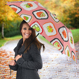 Sushi Roll Pattern Umbrella