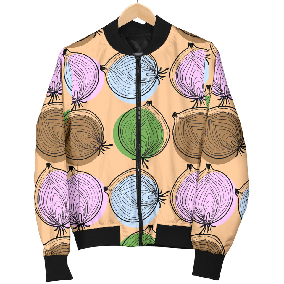 Onion Pattern Men Bomber Jacket