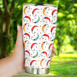 Red Green Yellow Chili Pattern Tumbler