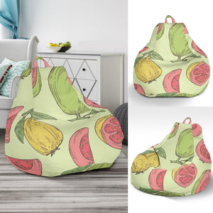 Guava Pattern Background Bean Bag Cover