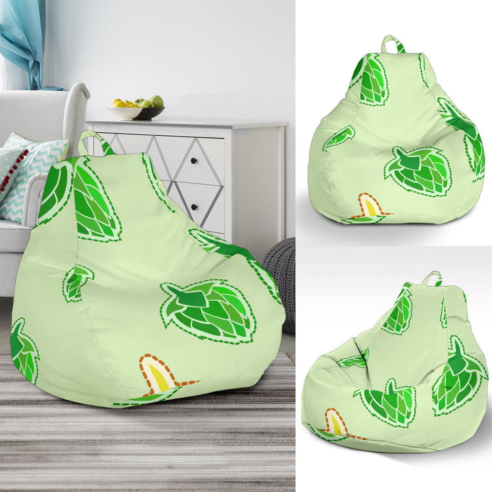 Hop Graphic Decorative Pattern Bean Bag Cover