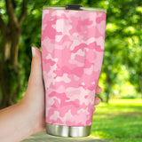 Pink Camo Camouflage Pattern Tumbler