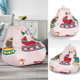 Colorful Sea Lion Pattern Bean Bag Cover