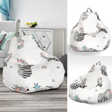 Sleep Raccoon Pattern Bean Bag Cover