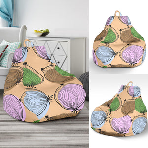 Onion Pattern Bean Bag Cover