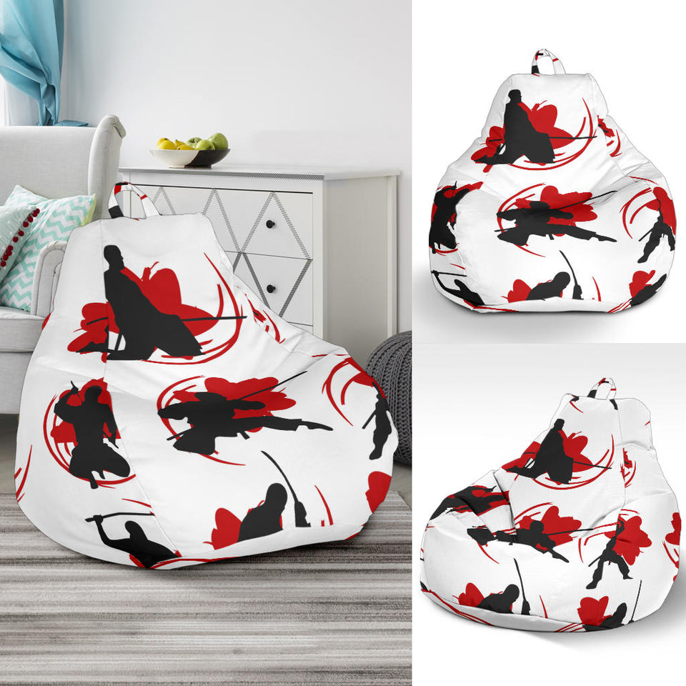 Ninja Pattern Bean Bag Cover