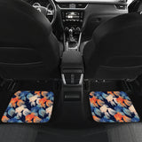 Goldfish Pattern Print Design 04 Front and Back Car Mats