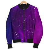 Pink Space Galaxy Pattern4 Men Bomber Jacket