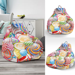 Candy Lollipop Pattern Bean Bag Cover