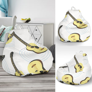 Classic Guitar Pattern Bean Bag Cover