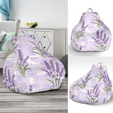 Lavender Pattern Theme Bean Bag Cover