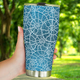 Shell Pattern Theme Tumbler