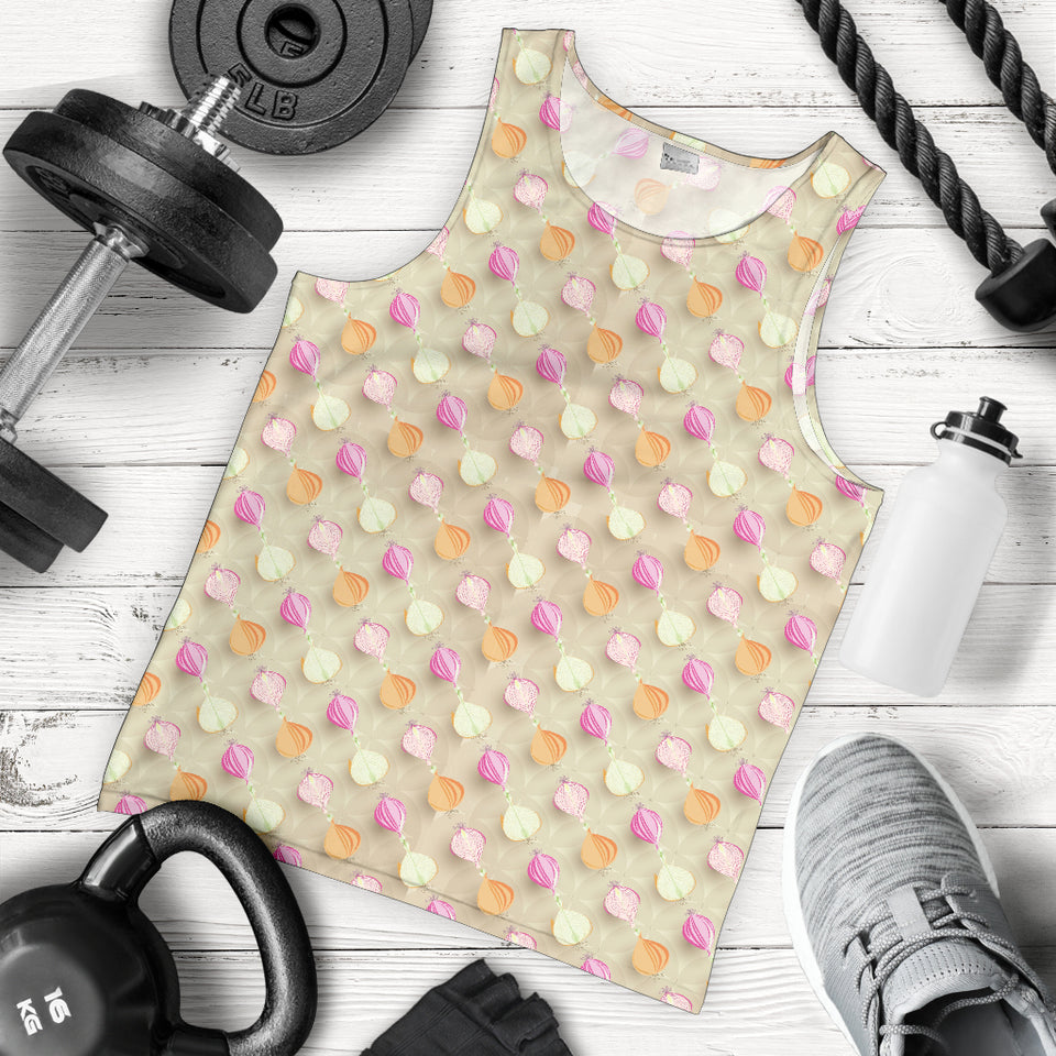 Onion Pattern Theme Men Tank Top