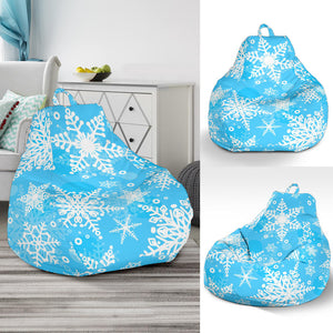 Snowflake Pattern Bean Bag Cover