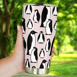 Penguin Pattern Background Tumbler