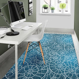 Shell Pattern Theme Area Rug