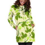 Hop Theme Pattern Women Hoodie Dress