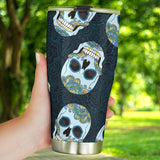 Suger Skull Pattern Tumbler