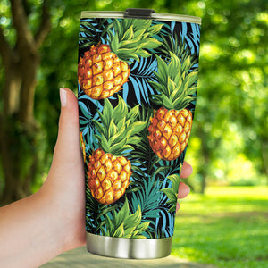 Pineapple Pattern Tumbler