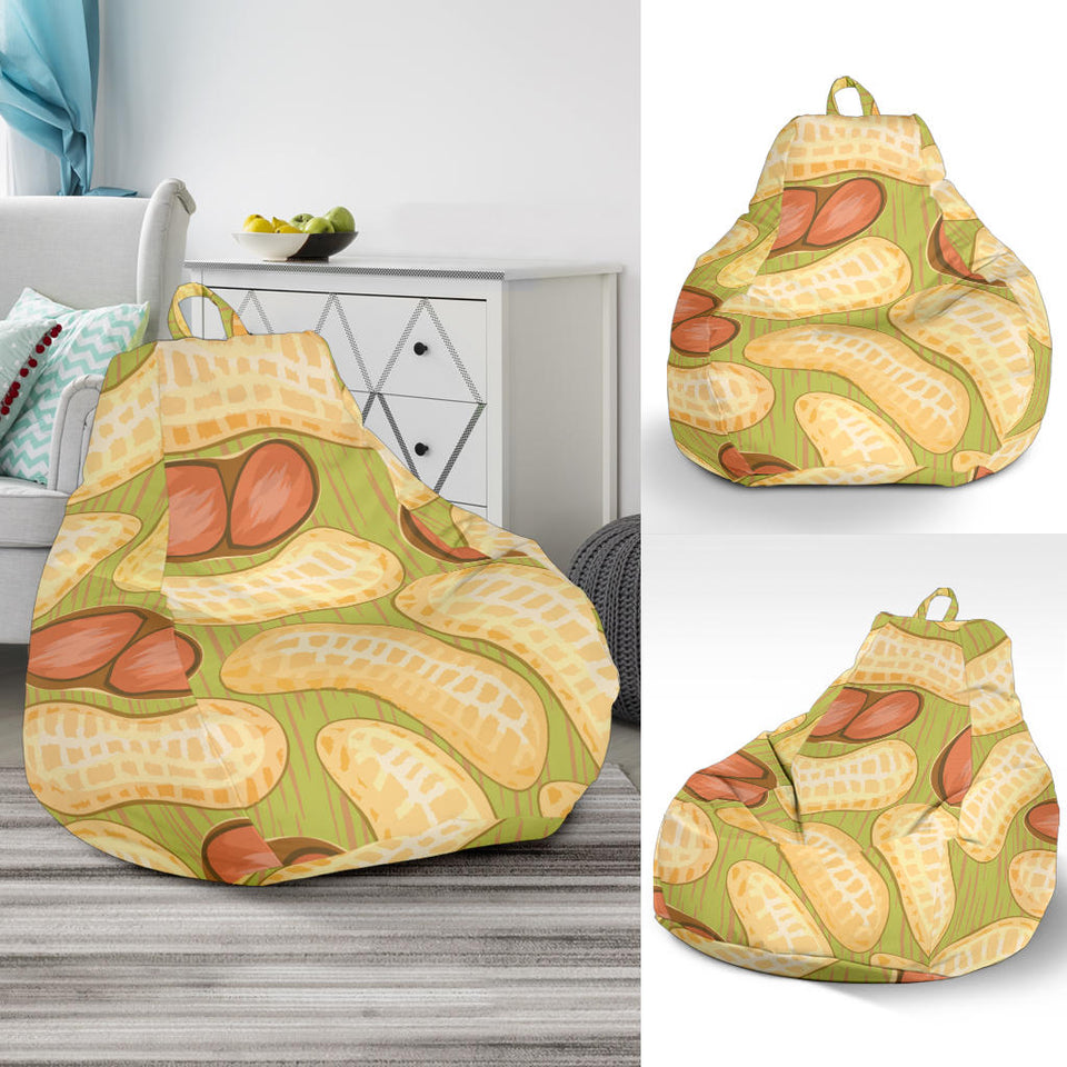 Peanut Pattern Theme Bean Bag Cover