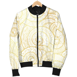 Shell Tribal Pattern Men Bomber Jacket