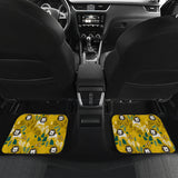 Lion Pattern Print Design 01 Front and Back Car Mats