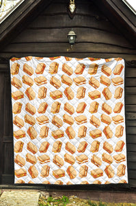 Sandwich Pattern Print Design 01 Premium Quilt