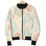 Shell Pattern Men Bomber Jacket