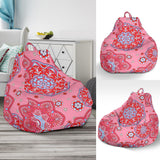 Indian Pink Pattern Bean Bag Cover