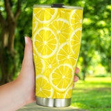 Sliced Lemon Pattern Tumbler