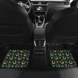 Horseshoes Pattern Print Design 04 Front and Back Car Mats