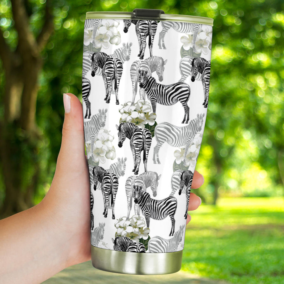 Zebra Pattern Tumbler