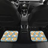 Lion Pattern Print Design 05 Front and Back Car Mats