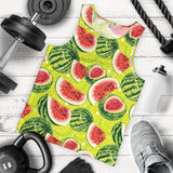 Watermelon Theme Pattern Men Tank Top